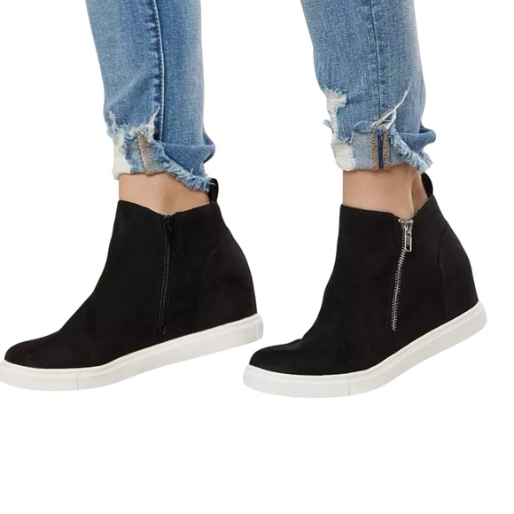 Madden Girl Cheetah Zip-up Ankle Shoes 7.5 - Picture 2 of 11